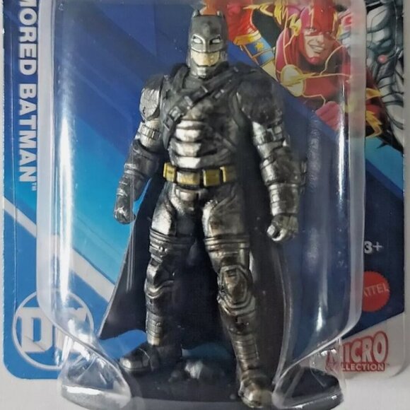 2022 Mattel ARMORED BATMAN Justice League Micro Collection Mini Action Figure - Picture 1 of 1